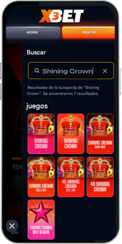 Shining Crown ir a buscar